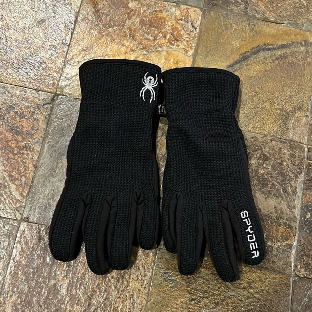 Black Spyder gloves